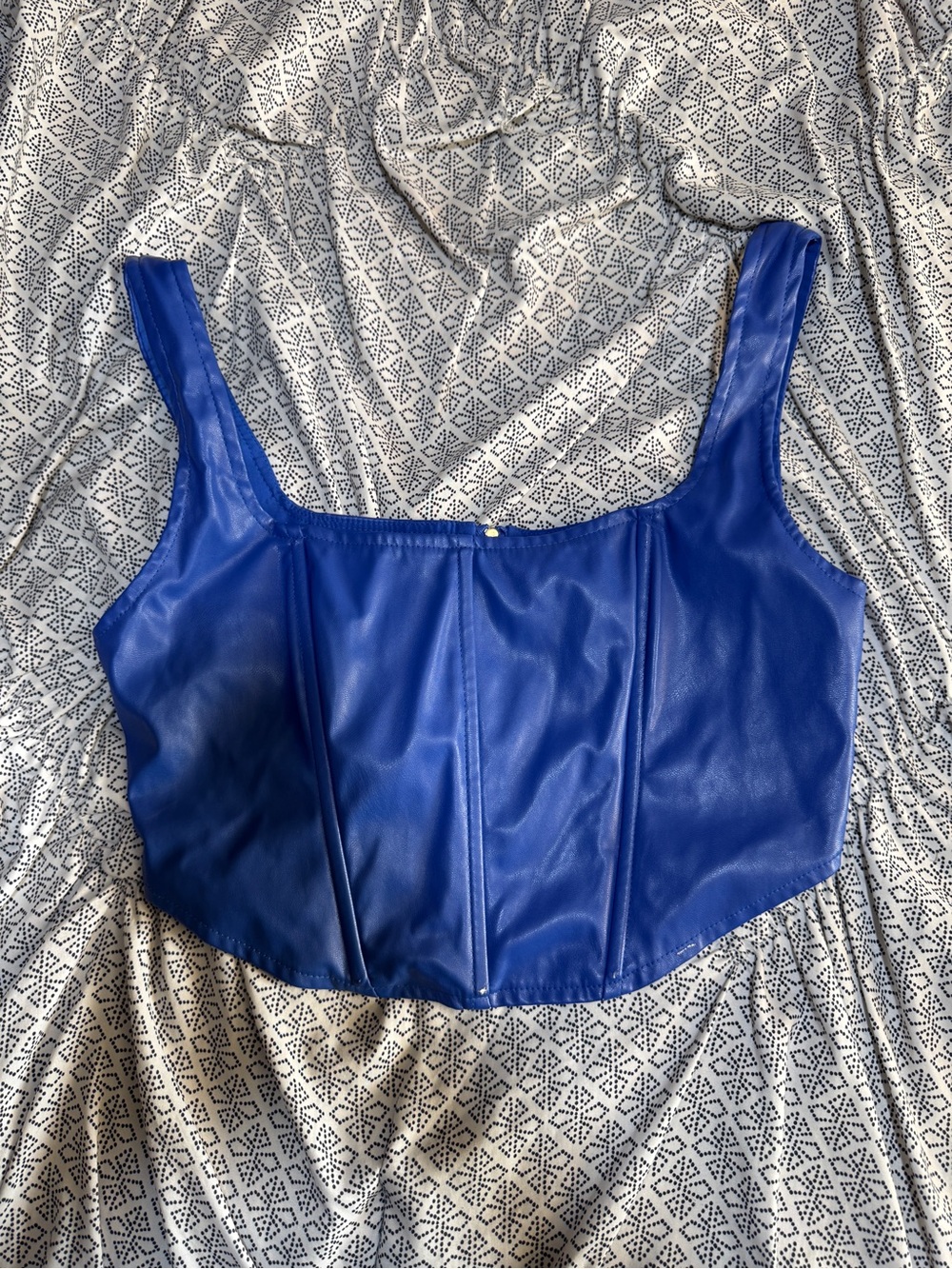 Princess Polly Leather Corset Top